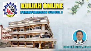 PEMROGRAMAN VISUAL I SIP191 SIMPAN DATA REK LISTRIK -Universitas Sains & Teknologi Komputer Semarang
