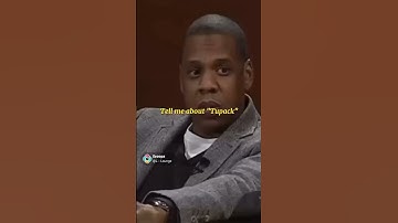 #JayZ - couldn’t help himself 🫣 when asked about #2Pac