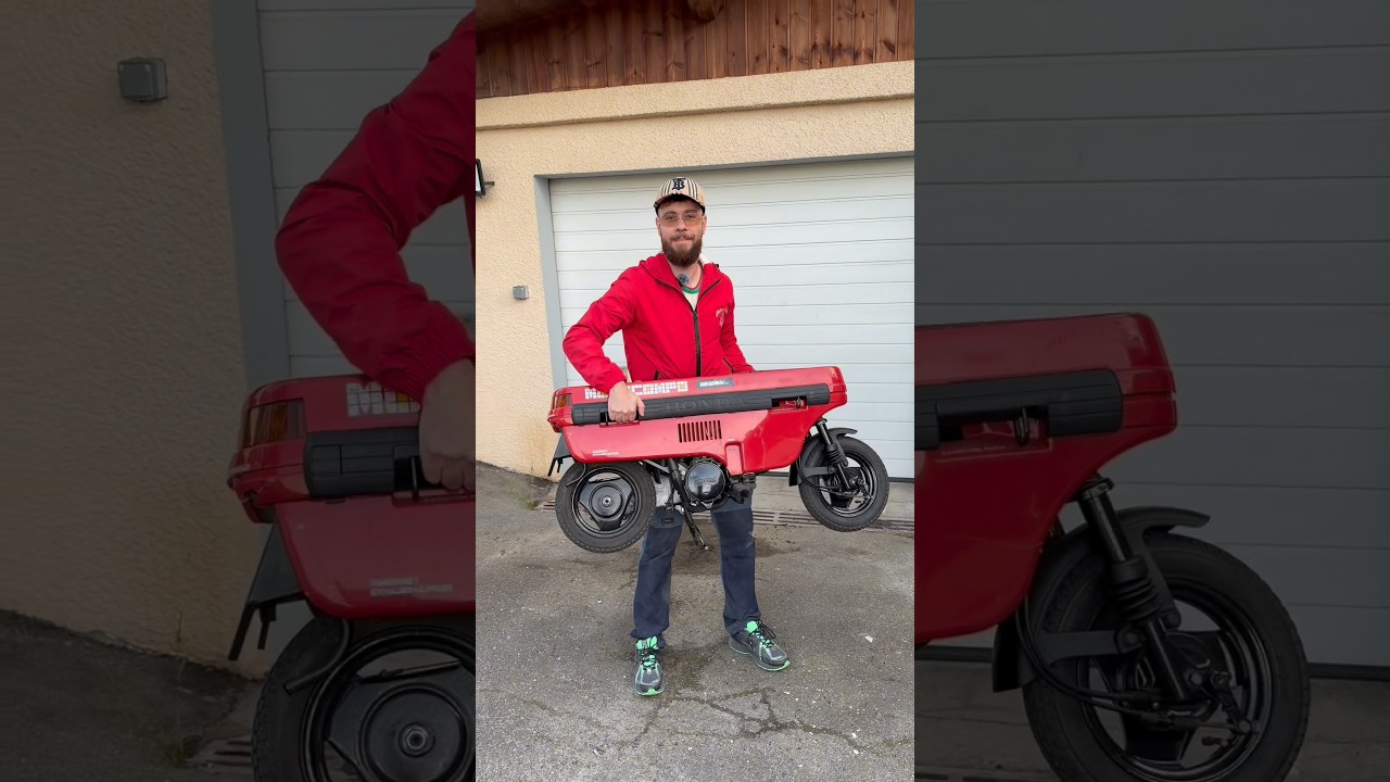 Cette moto rentre dans un coffre de voiture 😱 Partie 1