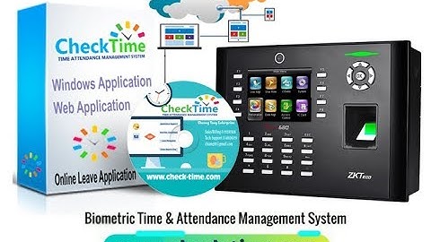 ZkTeco i Clcok 660 Fingerprint Time & Attendance Terminal User Guide ZK-Teco
