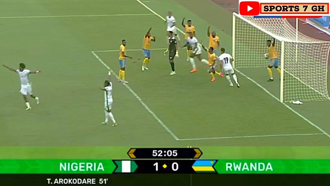 NIGERIA 1-0 RWANDA, FULL GAME HIGHLIGHTS FIFA WORLD CUP 2026, SUPER EAGLES🇳🇬 VS SOUTH AFRICA🇿🇦 NEXT🔥