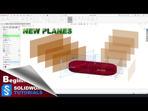 Video: Si i ndryshoni aeroplanët në Solidworks?