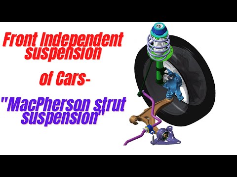 #MacPherson strut suspension