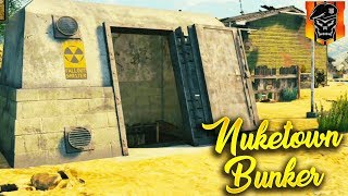Exploring The Nuketown Bunker In Blackout All Bunker Areas