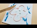 #PAINTING 295 / Textured Flower Painting Using Palette