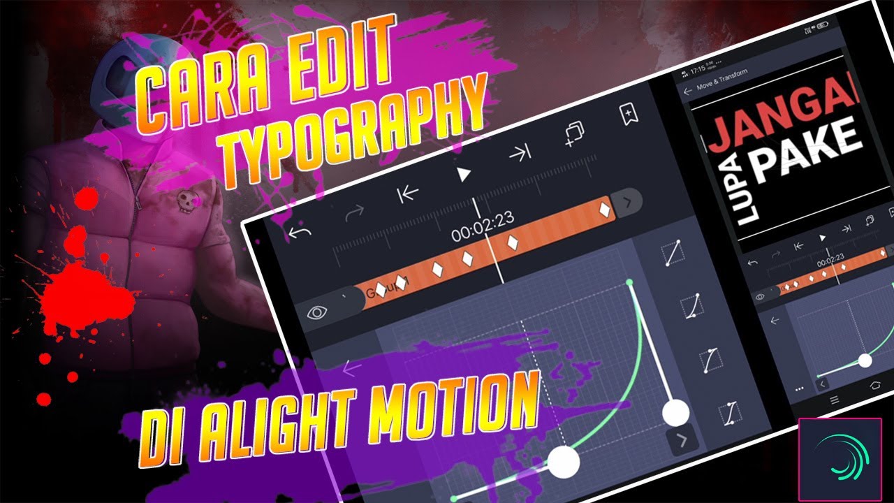 Cara Edit Kinetic Typography di Alight Motion - YouTube