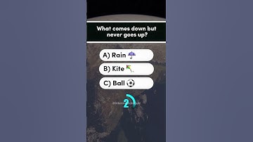 What come down but never go up #riddles #quiz #trickyquestion #wisdom #trendingshorts