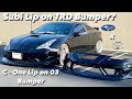 celica c one lip Installing STI Lip On TRD Bumper and C1 Lip on 03 Bumper (Celica)