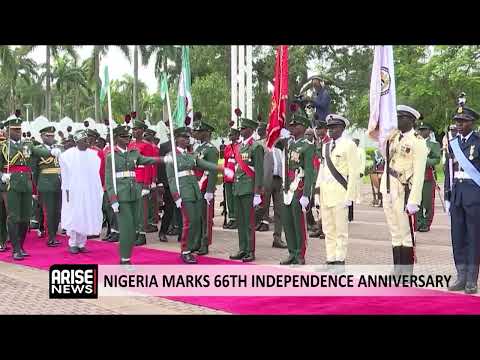 NIGERIA MARKS 66TH INDEPENDENCE ANNIVERSARY