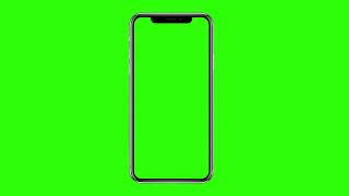 Iphone Green Screen Chroma Key 3D Animations || Free footage