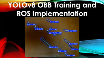 YOLOv8 OBB Training and ROS Implementation