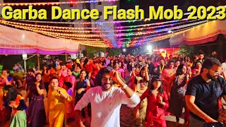 Biggest Garba Flash Mob Pune 2023 | Dadi Maa Mari Song Dance | Hinjewadi #garbadance #garbanight