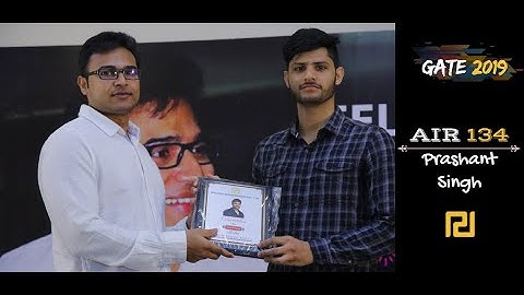AIR 134 GATE CS 2019 - Prashant Singh | Ravindrababu Ravula