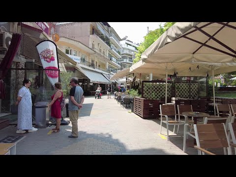 Γρεβενά Περπάτημα στο κέντρο (2023) - Grevena Greece walking in the city 2023