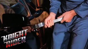 Intruder Attempts to sabotage KITT | Knight Rider