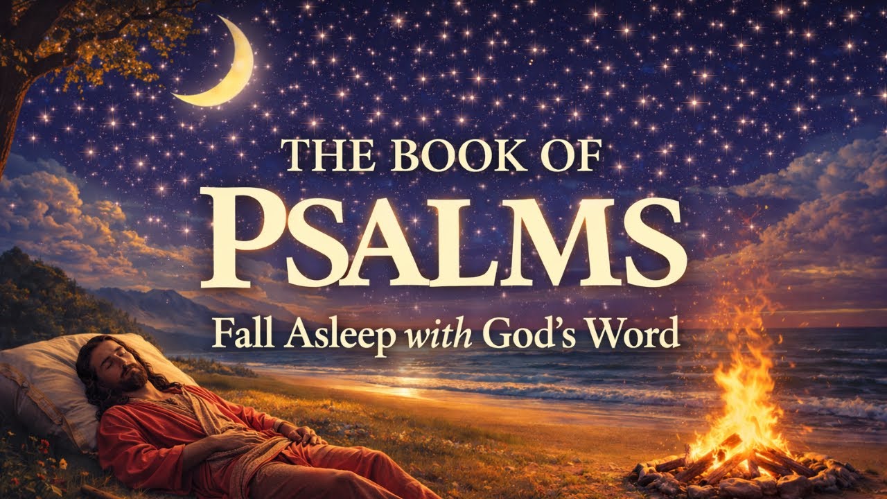 Fall Asleep to the Book of Psalms | Peaceful Bible Reading for Anxiety ...