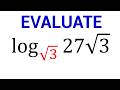 Simplifying Logarithms