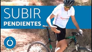 Cómo subir pendientes con la bicicleta