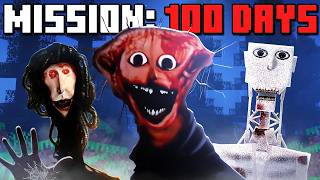 I Survived 100 Days In The Boiled One Infection Horror Mod In Minecraft Full Movie