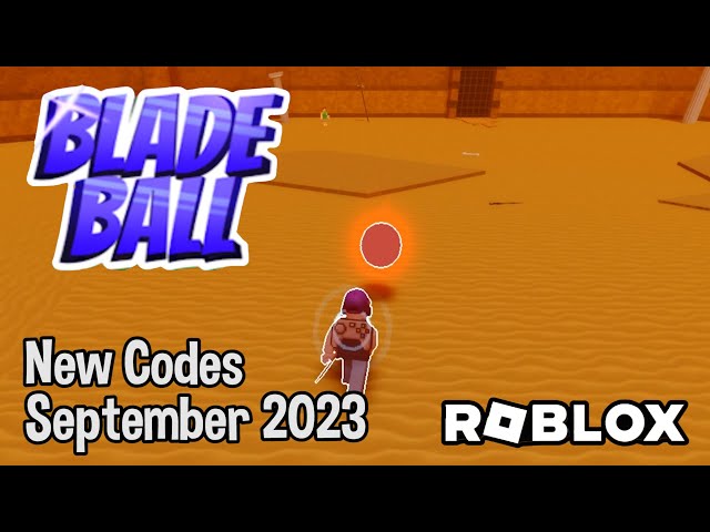 NEW* ALL WORKING CODES FOR Blade Ball IN SEPTEMBER 2023! ROBLOX