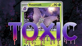 Opponents beg for mercy while I destroy them with Venomoth