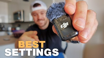 The BEST Way to use the DJI Mic for BETTER Audio!