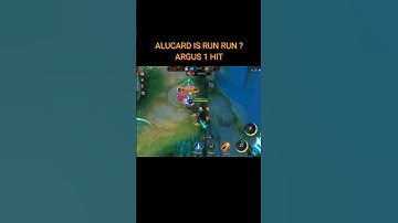 ALUCARD IS RUN RUN ? | ARGUS ONE SHOT DAMAGE #ARGUS #Shorts #MLBB.