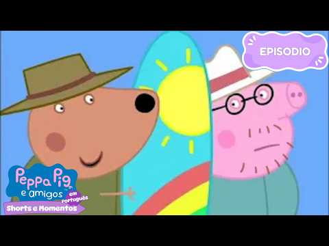 Peppa Vai à Praia! 🏖️ Aventuras com a Família | Peppa Pig em Português