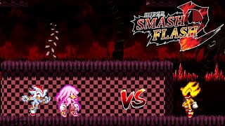 SSF2 Mods: Hyper Shadow & Knuckles vs Super Sonic exe