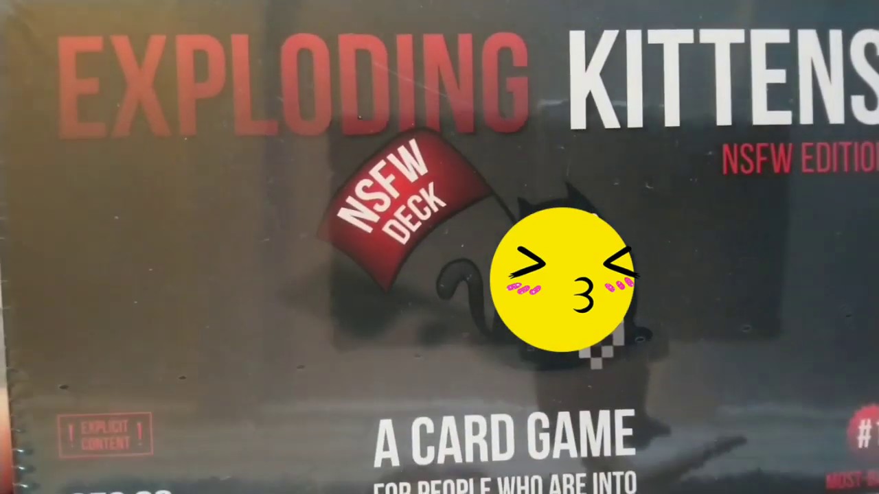 Exploding kittens nsfw edition - YouTube
