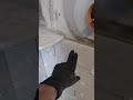 Installing A Corner Shelf In A Shower