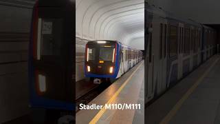 Stadler M110/M111. Минский метрополитен