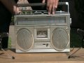 JVC RC-555JW cassette shortwave radio Boombox