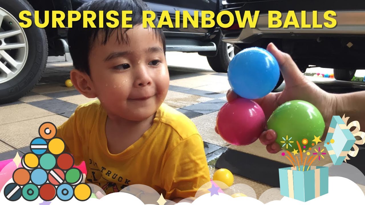 KIDS SWIMMING WITH 100 K BALLS | BERENANG DENGAN 100 BOLA