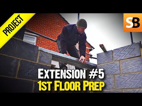 Building an Extension #5 - Up to the joists