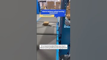 Matrix balance wheel sorting equipment