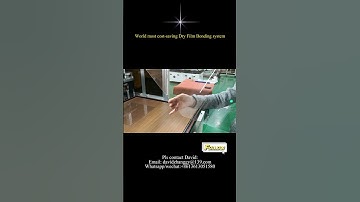 Epaper display bonding system | dry film bonding system  #shorts #shortsvideo #touchscreen