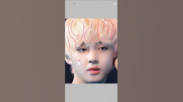 New tutorial on my channel #taehyung #ibispaintx #ibispaintxtutorial #bts#smudgeedit