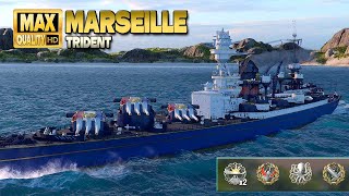 Download Lagu Cruiser Marseille: Nice turnaround on map Trident - World of Warships MP3 Download Lagu Cruiser Marseille: Nice turnaround on map Trident - World of Warships MP3