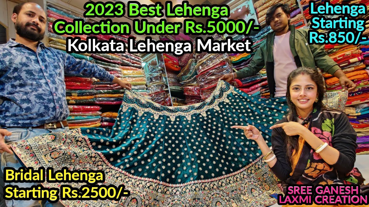 Barabazar Lehenga Market Under 5000 Lehenga Collection l Cheapest Lehengas Starting @850