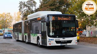 CNG Buses in Sofia Ep.2 | MAN A23 Lion's City G NG313 CNG (2019)🚌