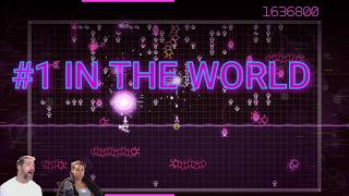 Centipede: Recharged Co-op #1 Score in the World (1,638,810)