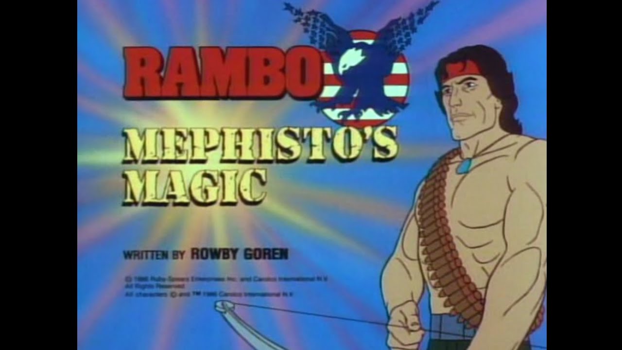 Rambo Cartoon- E24