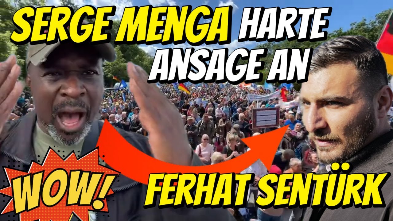 Serge Menga HARTE ANSAGE an Ferhat Sentürk Ex AfD! Interview Berlin ...