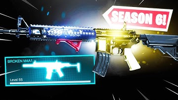 the #1 M4A1 CLASS in WARZONE SEASON 6! (Best M4A1 Class Setup)