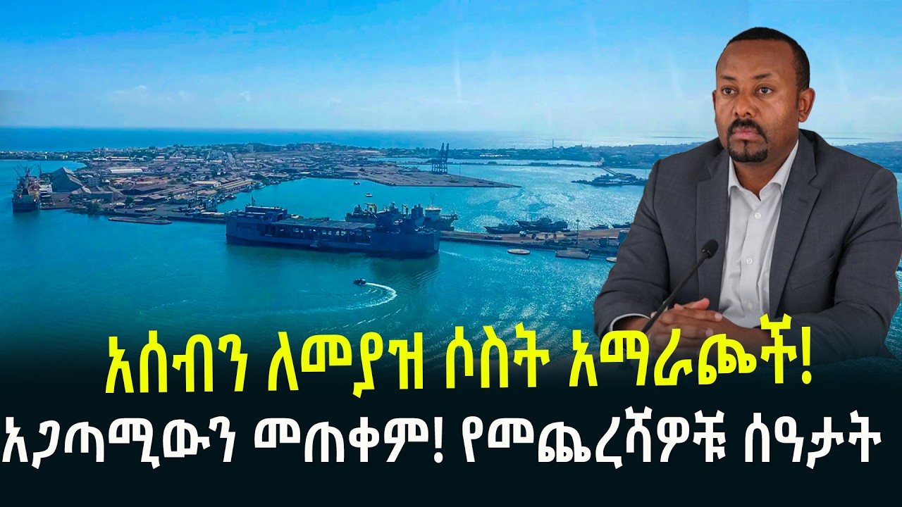 አጋጣሚውን መጠቀም! አሰብን ለመያዝ ሶስት አማራጮች!የመጨረሻዎቹ ሰዓታትFebruary 28, 2026