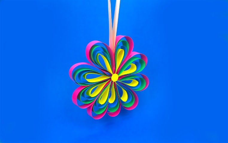 Fiori di carta: la decorazione da realizzare in pochi minuti youtube Come creare festoni di carta