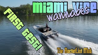 EP34 Get in loser.. we're doing b**t stuff!    Boat Trials in Patrick's new Chris Craft Scorpion