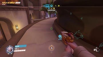 Overwatch DVa sextuple kill