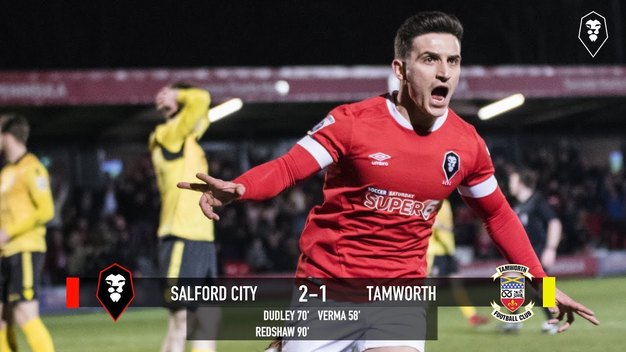 national league volley Salford City 2-1 Tamworth - National League North 06/03